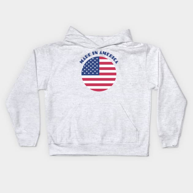 Made In America Kids Hoodie by Circles-T